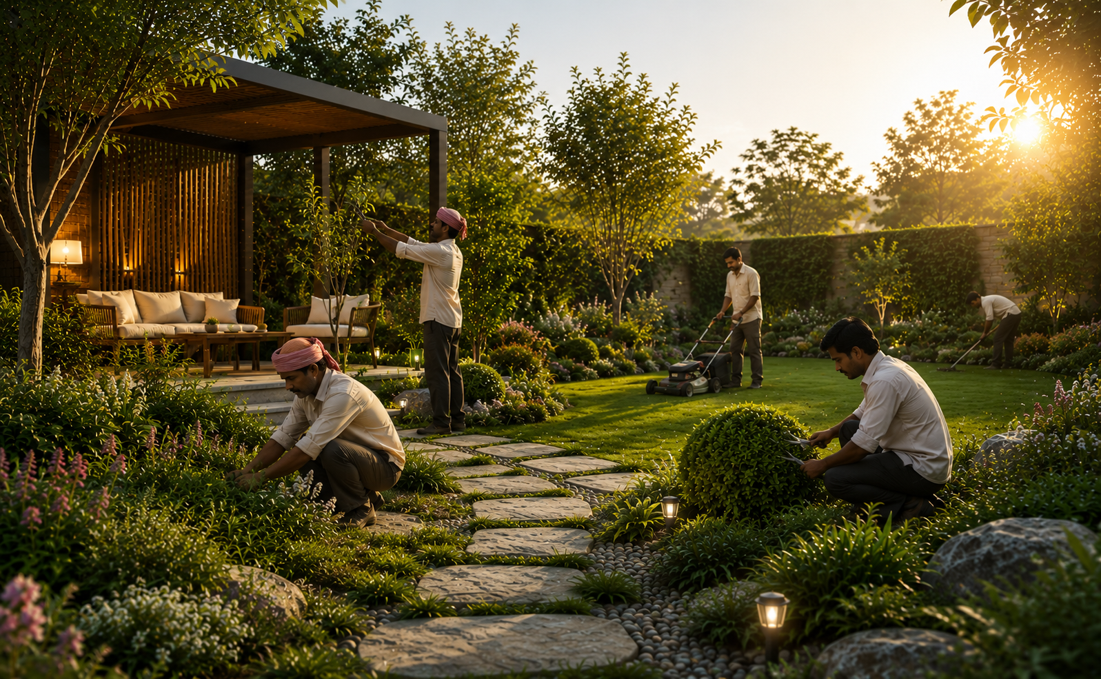 Luxury landscape